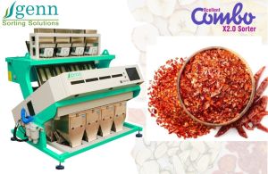 Chilli Cutter Color Sorter Machine