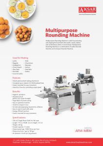 Multipurpose Rounder Machine