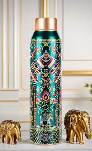 Copper Bottle Gift Set