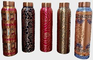 Copper Bottle Gift Set
