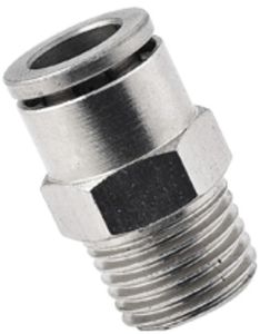 Brass Push Fitting Hexagon Male Connector