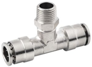 Brass Push Fitting Male Branch Tee