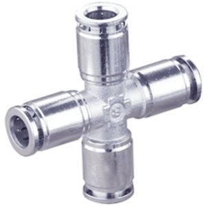 Brass Push In Fitting Union Cross