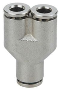 Y Type Push in Pneumatic Fitting