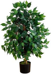 Green Ficus Artificial Tree