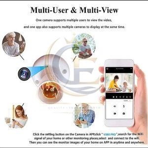 1080p HD Wifi Day Vision Bulb Holder CCTV Camera