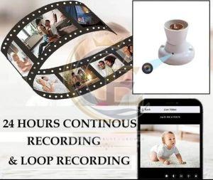1080p HD Wifi Day Vision Bulb Holder CCTV Camera