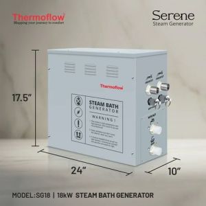 18kW Serene Steam Bath Generator