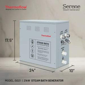 21kW Serene Steam Bath Generator