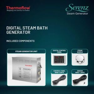 24kW Serenz Steam Bath Generator
