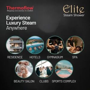 7.5kW Elite Steam Bath Generator With Touch Pad Control Panel