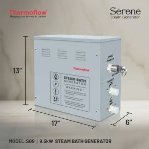 9.5kW Serene Steam Bath Generator