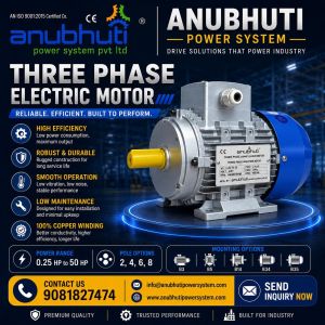 10 HP Three Phase AC Induction Motor