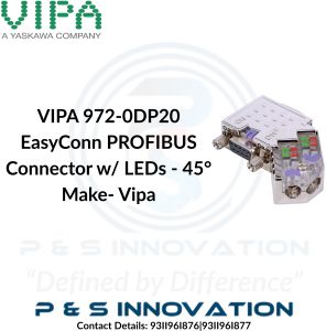 Vipa 45 Degree Industrial Profibus Connector