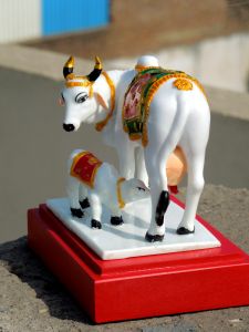 Cow Calf Statue