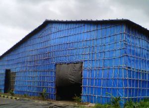 Waterproof Tarpaulin Shed