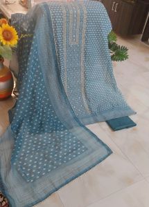 Chanderi Unstitched Suits