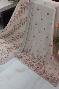 Floral Printed Cotton Suit