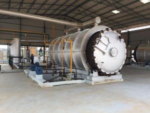 Waste Tyre Oil Plant