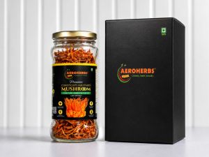 50gm Aeroherbs Cordyceps Militaris Dried Mushroom