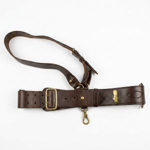Army Uniform Sam Browne Leather Belt