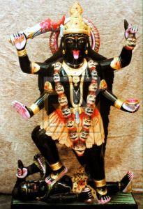 Marble Black Kali Mata Statue