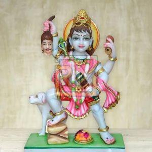 Marble Colored Bheru Baba Statue