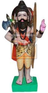 Marble Colored Parshuram Statue