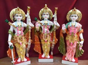 Marble Colored Unique RAM Darbar Statue