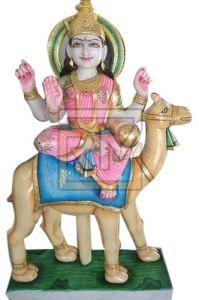 Marble Dashamaa Mata Statue