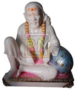 Marble Dwarkamai Statue
