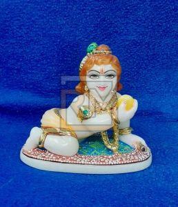 Marble Laddu Gopal Statue
