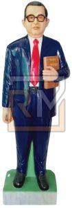 Marble Multicolor Ambedkar Statue