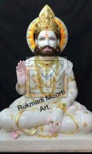 Marble Ramdev Statue