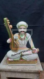 Marble Sant Tukaram Maharaj Statue