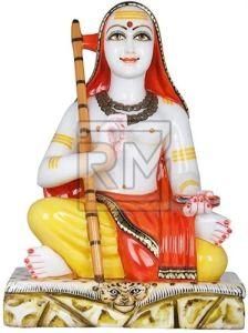 Marble Shankaracharya Statue