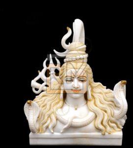 Marble Shiv Mahadev Statue