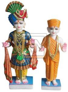 Marble Swaminarayan Statue