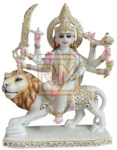 Marble Durga Mata Statues