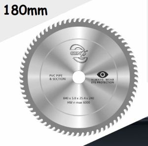180mm PVC Pipe Cutting Saw Blade