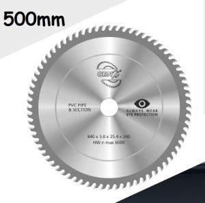 500mm PVC Pipe Cutting Saw Blade