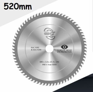 520mm PVC Pipe Cutting Saw Blade