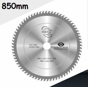 850mm PVC Pipe Cutting Saw Blade