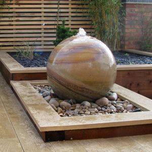 Natural Stone Garden Ball