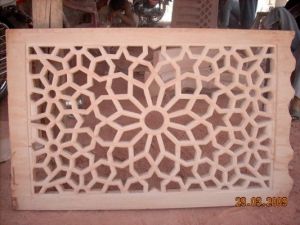 Pink Sandstone Jali