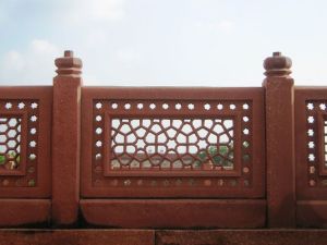 Pink Sandstone Jali