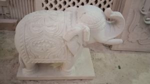 Sandstone Elephant Statue