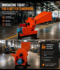 Municipal Solid Waste Single Shaft Shredder