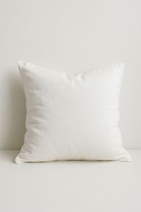 Cotton White Soft Bed Plain Cushion