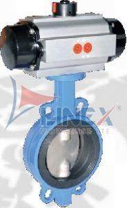 Pneumatic Actuated Butterfly Valve